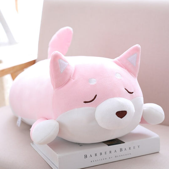 Shiba Inu Cartoon Pillow