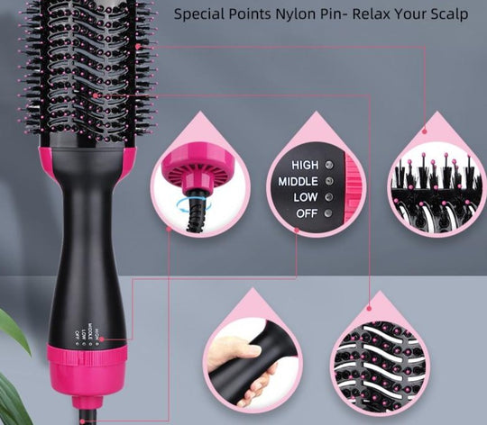 4-in-1 Haardroger & Volumizer Belleza