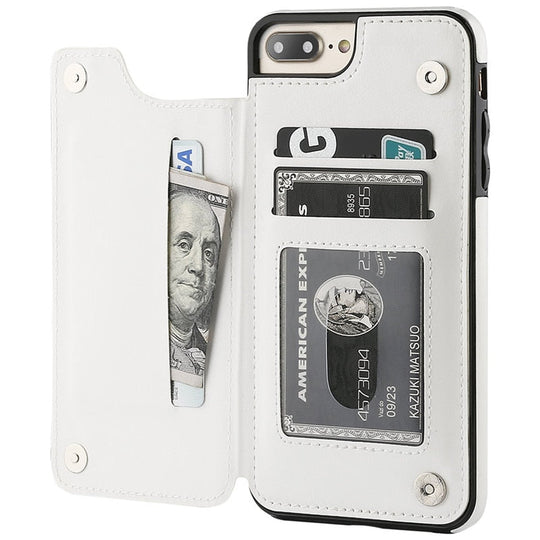iPhone Leren Portemonnee Hoesje Belleza