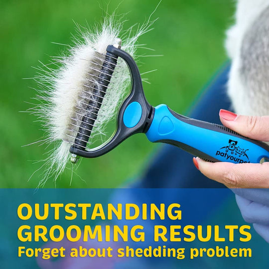 Dubbelzijdige Pet Grooming Borstel Belleza