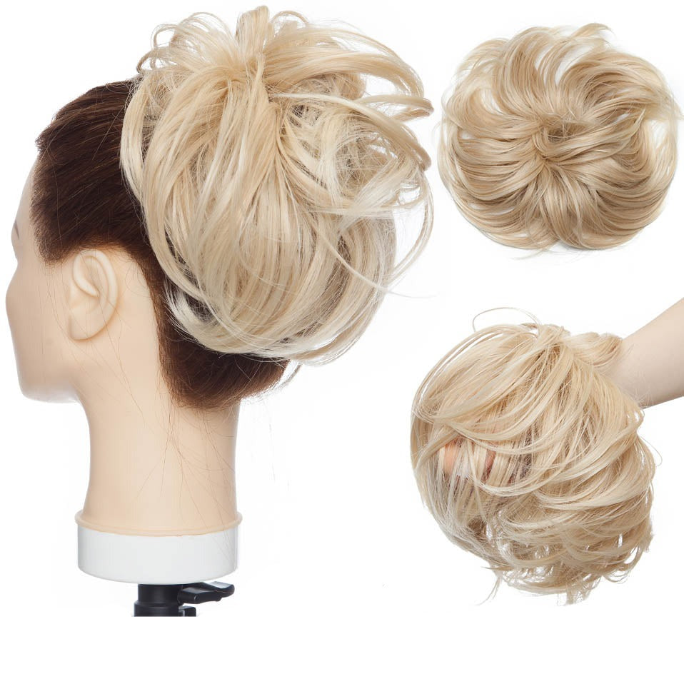 Messy Bun Hair Crunchie Belleza