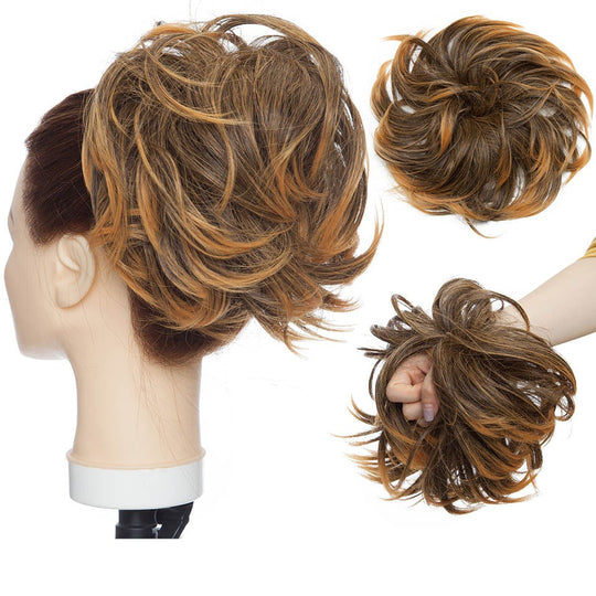 Messy Bun Hair Crunchie Belleza