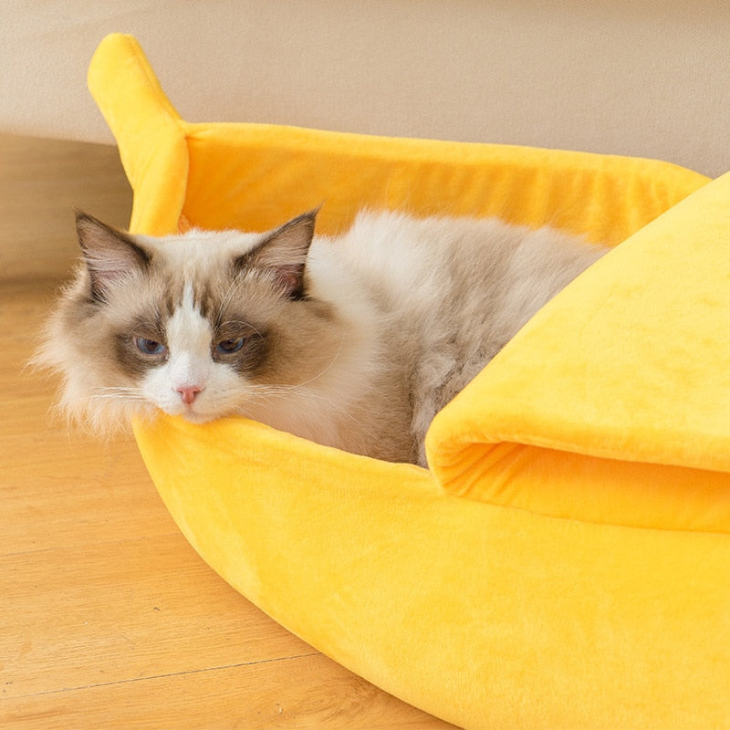 Grappig Bananen Kattenbed