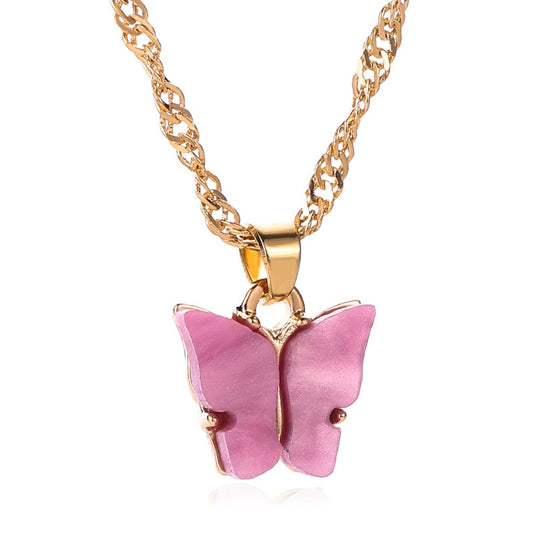 Vlinder Gouden Ketting