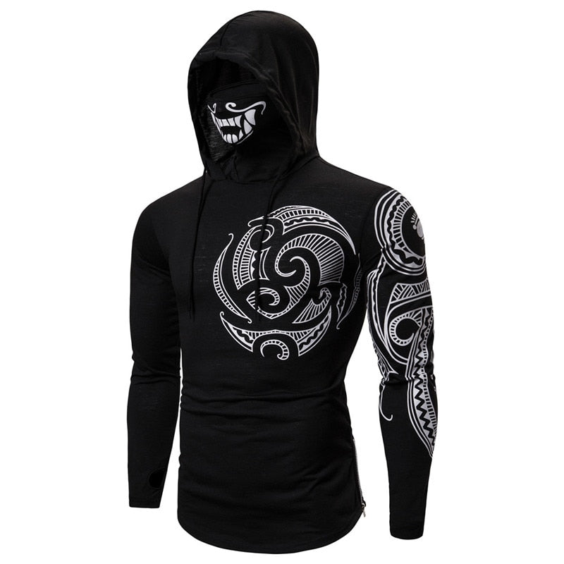 Mannen Schedel Masker Hoodies Belleza