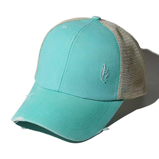 Criss Cross Paardestaart Cap