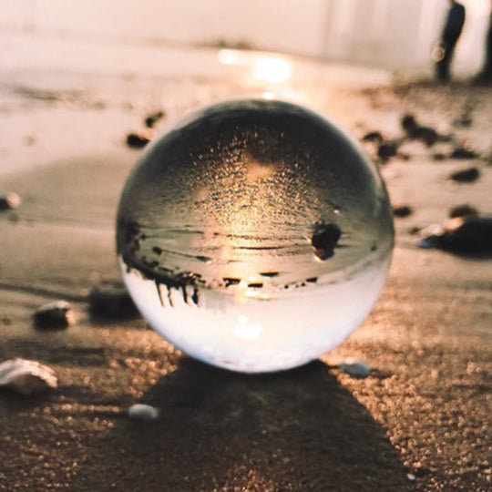 Crystal Ball Lens Photography Sphere Belleza