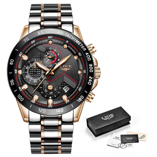 Heren Chronograaf Luxe Polshorloge Belleza