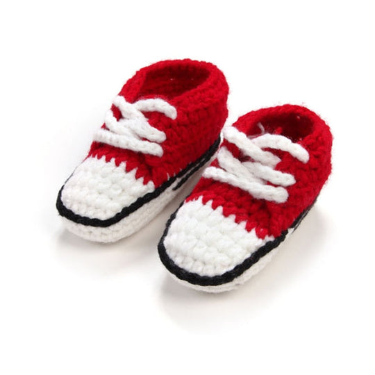 Gebreide veterschoenen Belleza
