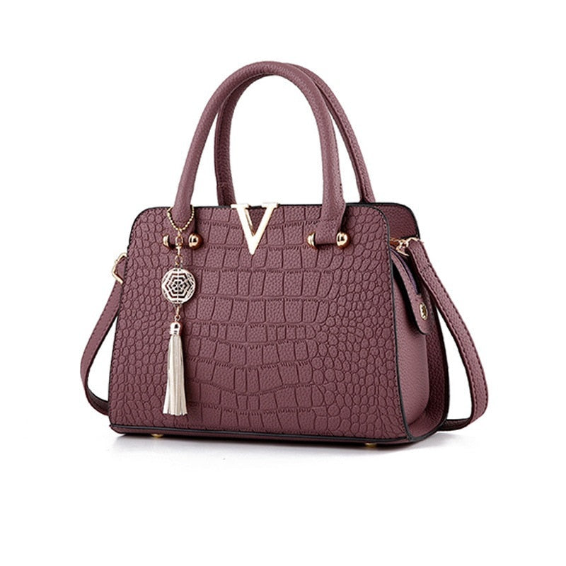Krokodillen Leren Tas Belleza