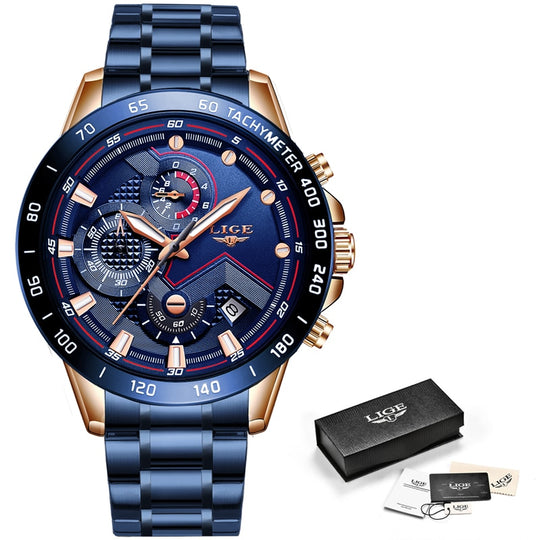 Heren Chronograaf Luxe Polshorloge Belleza