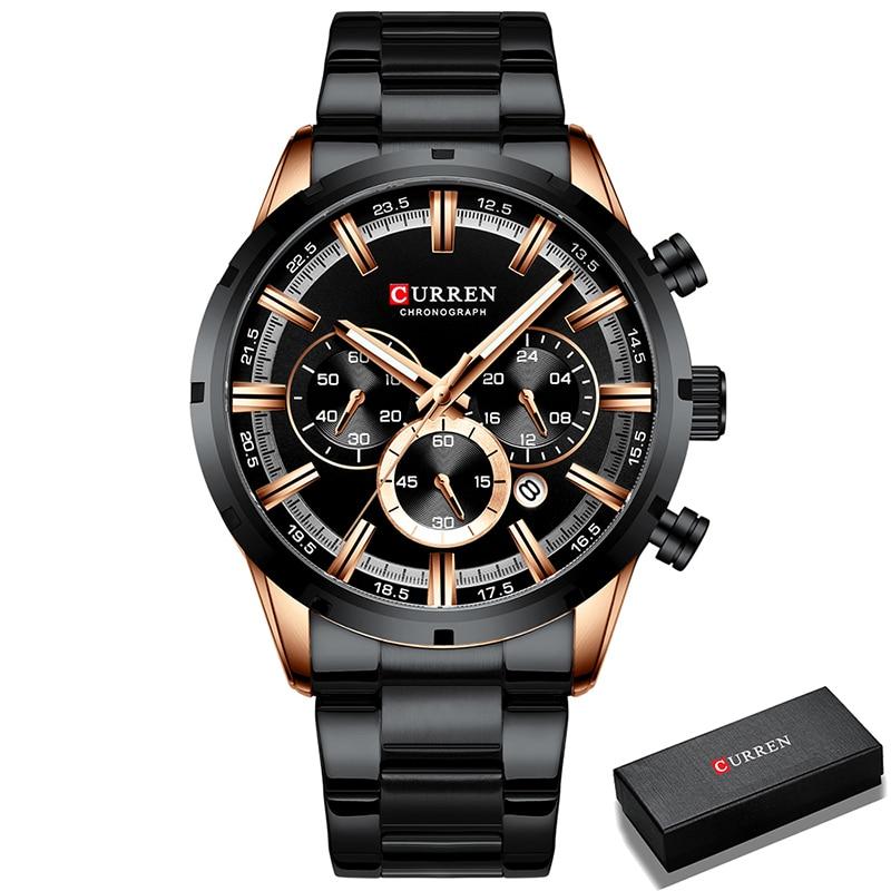 Curren Business Chronograafhorloge Belleza