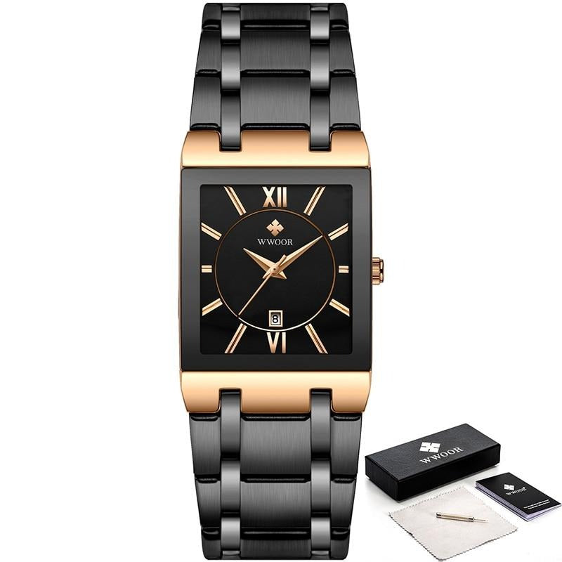 Heren Luxe Quartz Polshorloge Belleza