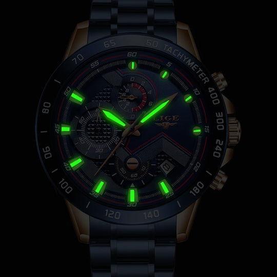 Heren Chronograaf Luxe Polshorloge Belleza