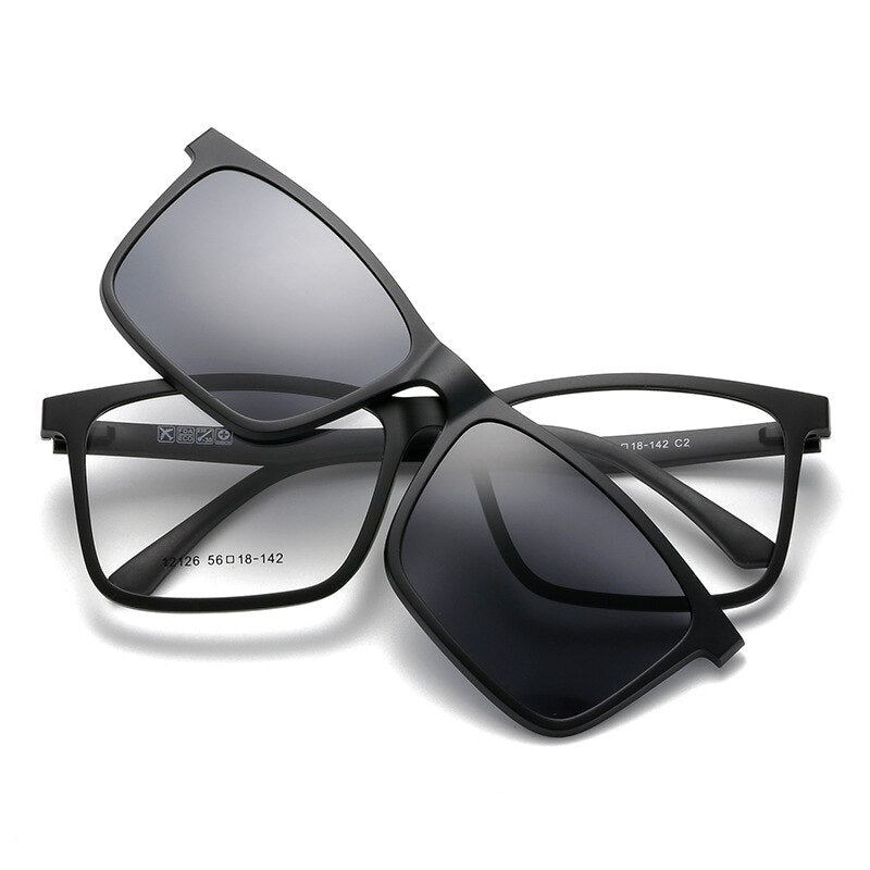 Zonnebril met meerdere Clips Belleza