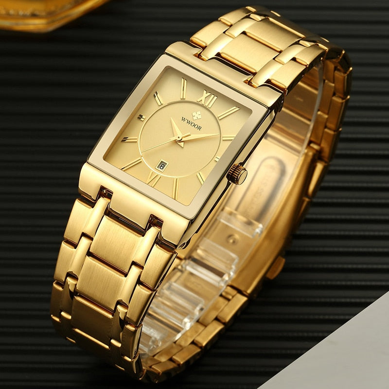 Heren Luxe Quartz Polshorloge Belleza