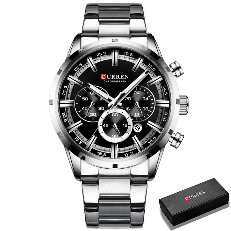Curren Business Chronograafhorloge Belleza