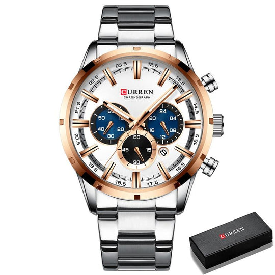 Curren Business Chronograafhorloge Belleza