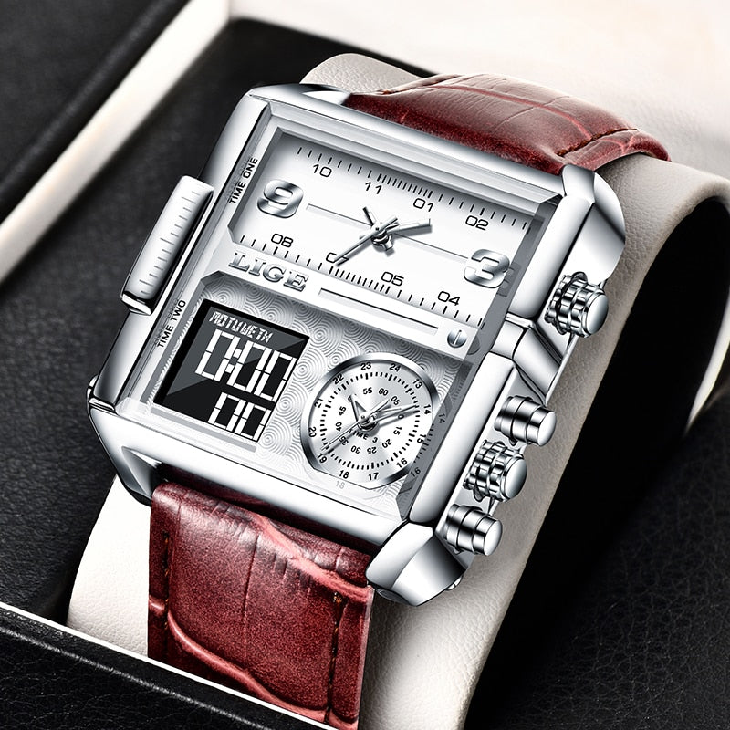 Militair Digitaal Herenhorloge Belleza