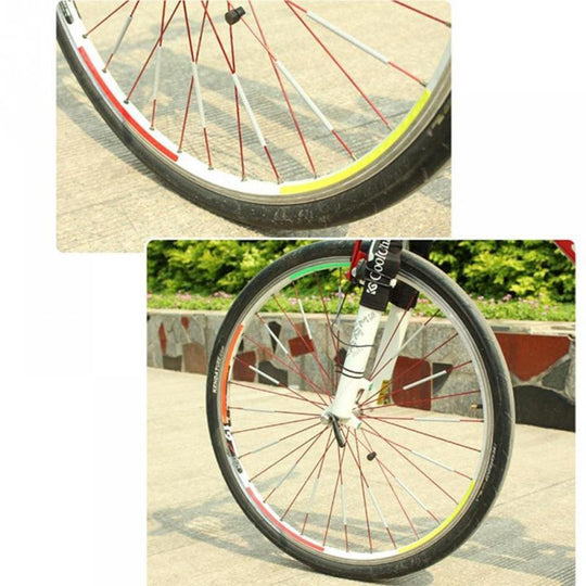 12 stuks fiets wiel Spaak Reflector