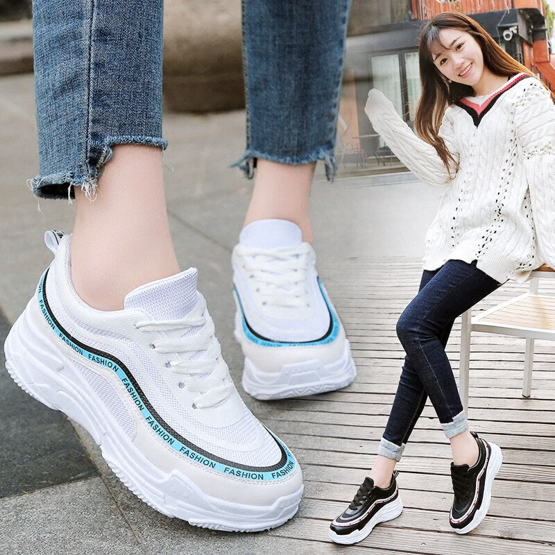 Mesh Mode Sneakers Belleza