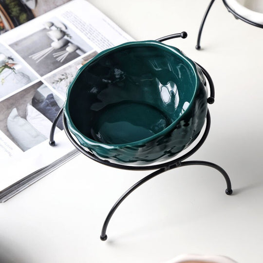 Shell Keramische Voerbak Bowl