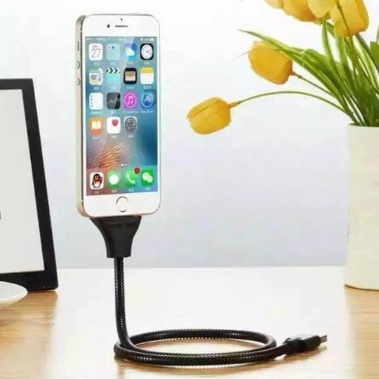 Veelzijdige telefoonstandaard oplaadkabel Belleza