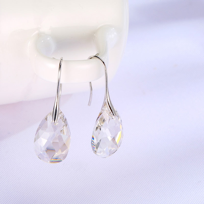 Teardrop Kristal Oorbellen Belleza