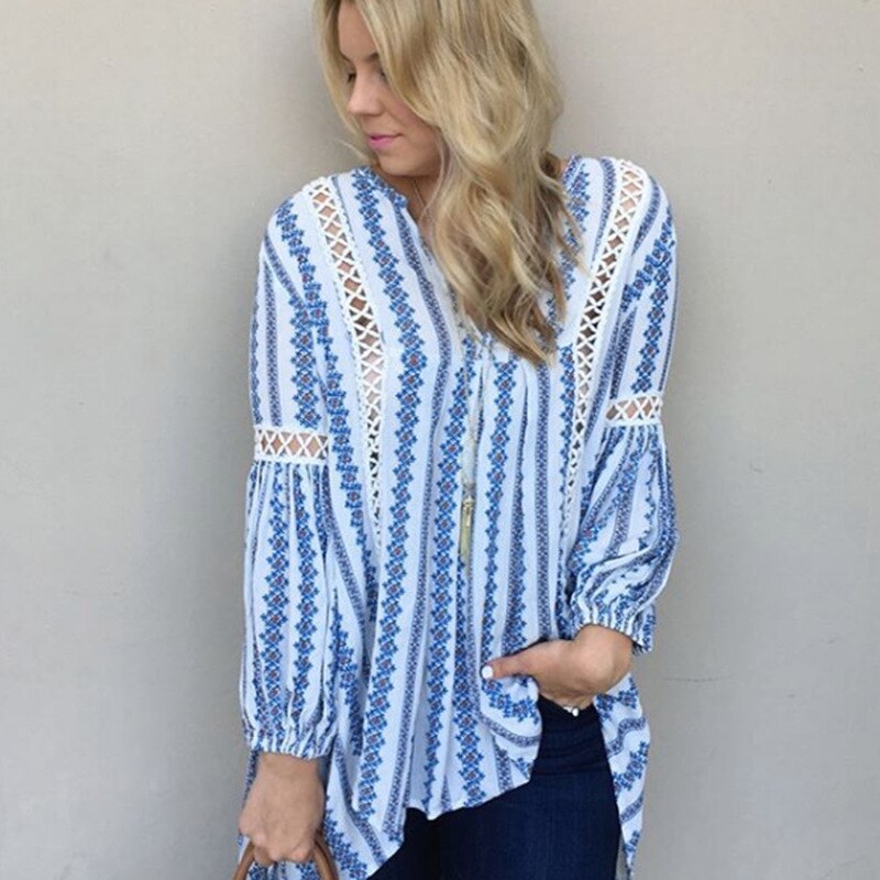 Uitgeholde Dames Boho Tops Belleza