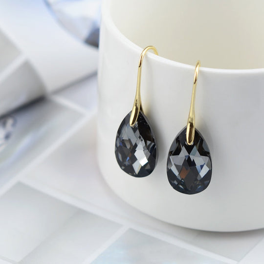 Teardrop Kristal Oorbellen Belleza