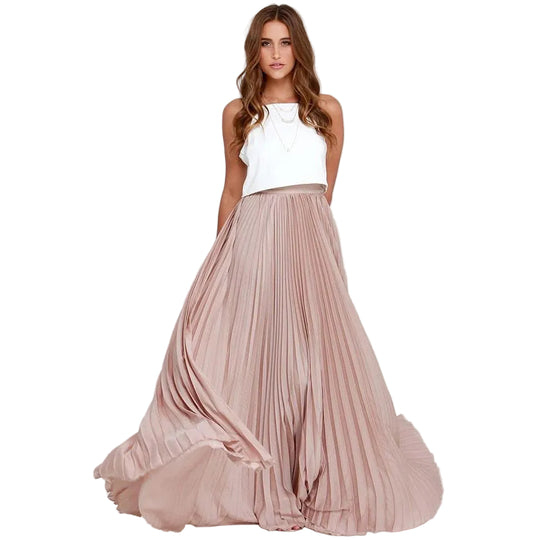 Lange Geplooide Rok Belleza
