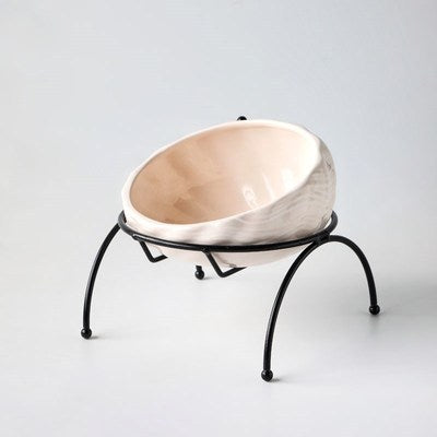 Shell Keramische Voerbak Bowl
