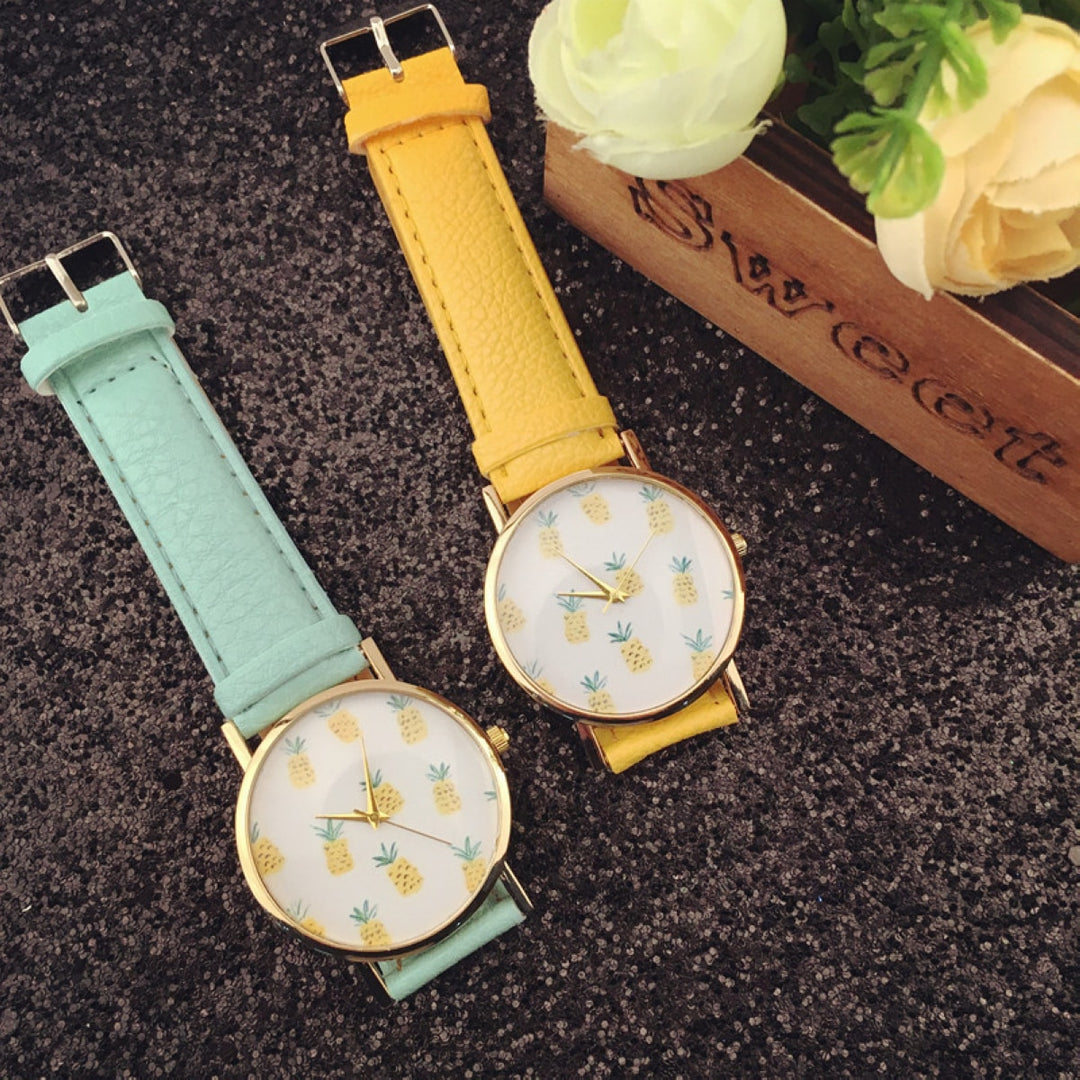 Ananas Horloge Belleza