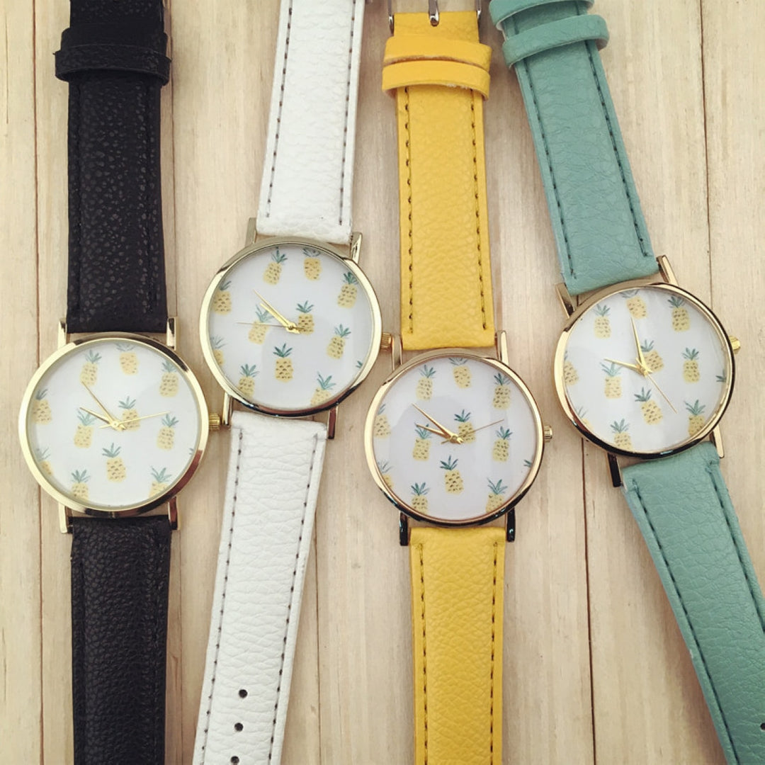Ananas Horloge Belleza