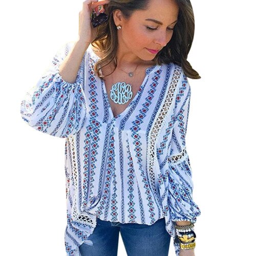 Uitgeholde Dames Boho Tops Belleza