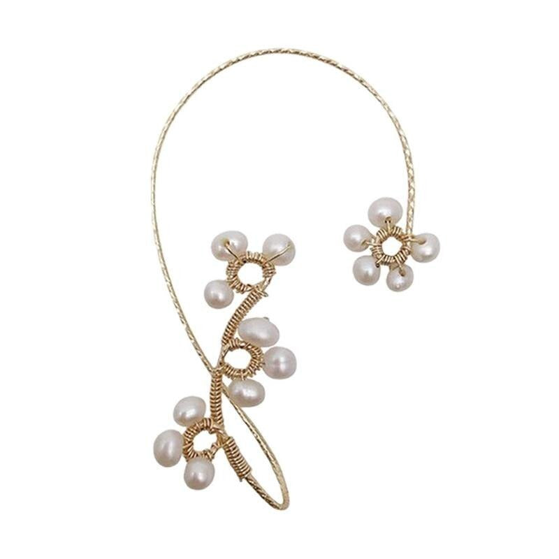 Bloem Art Clip Oorbellen Belleza