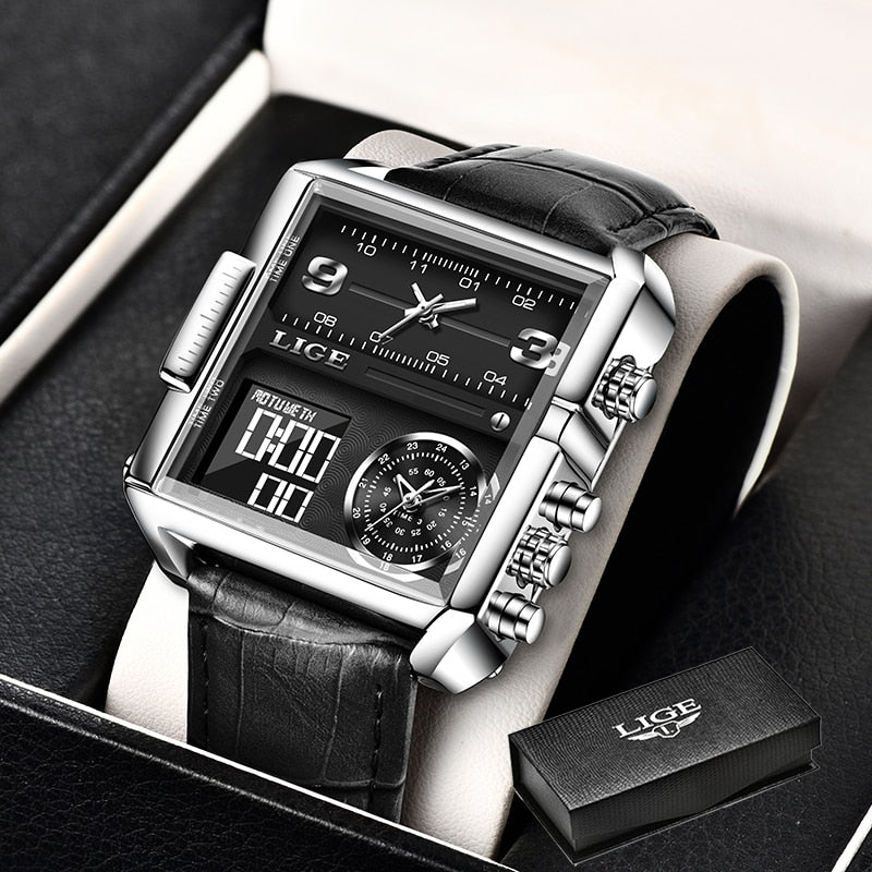 Militair Digitaal Herenhorloge Belleza