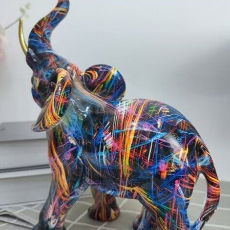 Kunst Olifant Decoratie