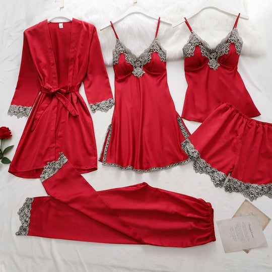 Zachte Zijden Pyjama Set Belleza