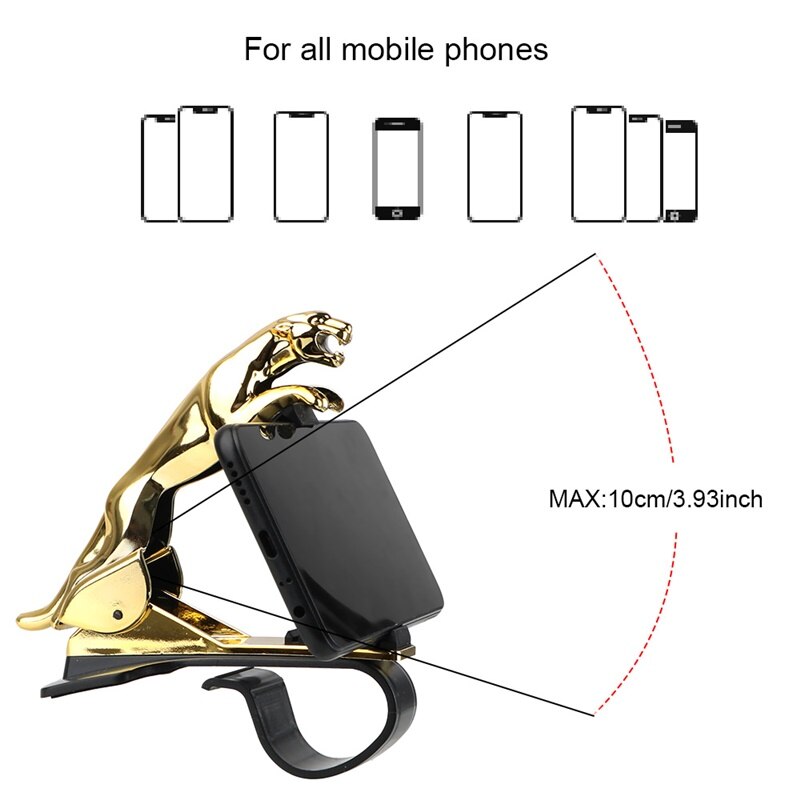 Luipaard Autotelefoonhouder