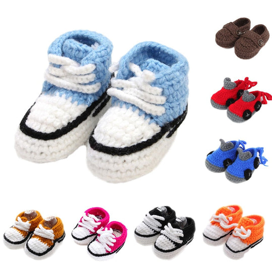 Gebreide veterschoenen Belleza