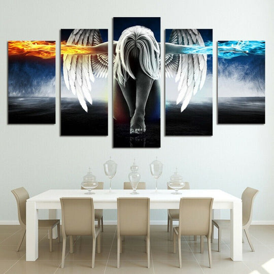 Engelen Muur Canvas Belleza