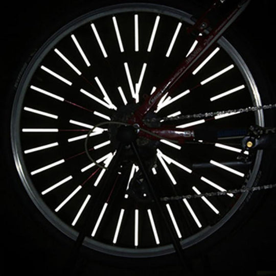 12 stuks fiets wiel Spaak Reflector