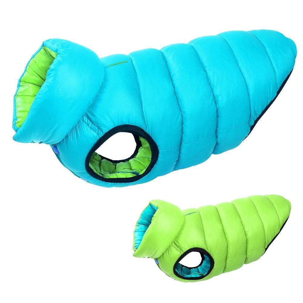 Omkeerbare Hond Puffer Jas Belleza
