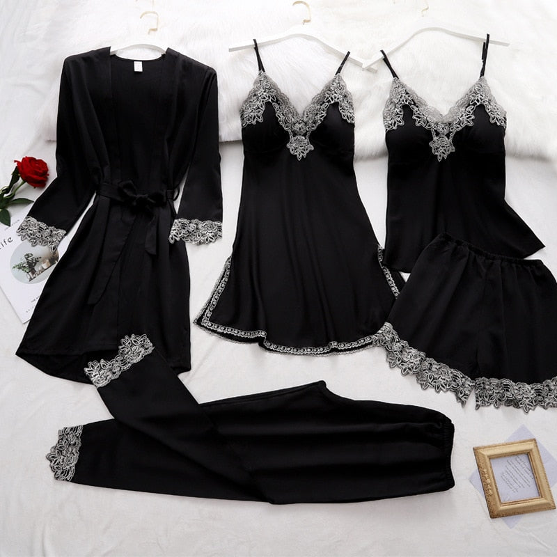 Zachte Zijden Pyjama Set Belleza