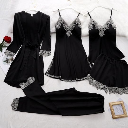 Zachte Zijden Pyjama Set Belleza