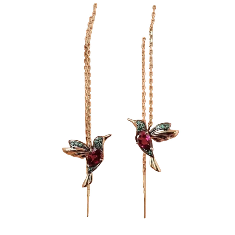 Kolibrie Drop Oorbellen Belleza
