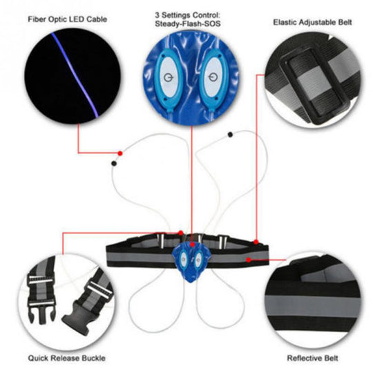 LED Reflecterend Veiligheidsvest Belleza