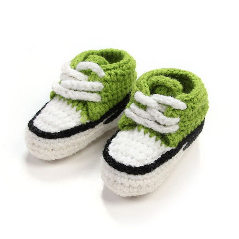 Gebreide veterschoenen Belleza