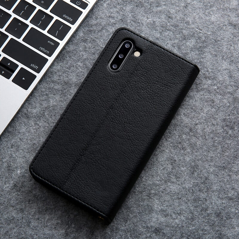 Magnetische Flip Leren Telefoon Beschermer